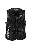 O'Neill Men's Reactor USCG Life Vest, Black/Black/Black,X-Large