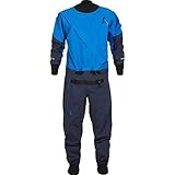 NRS Men's Nomad GORE-TEX Pro Semi-Dry Suit-Blue-M