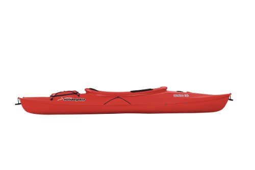 Sun Dolphin 51310 Aruba Sit-in Kayak (Red, 10-Feet)