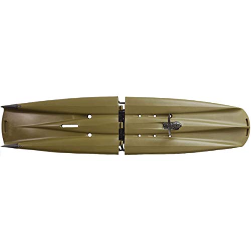 Point 65 Sweden Kingfisher Modular Fishing Kayak, Moss Green