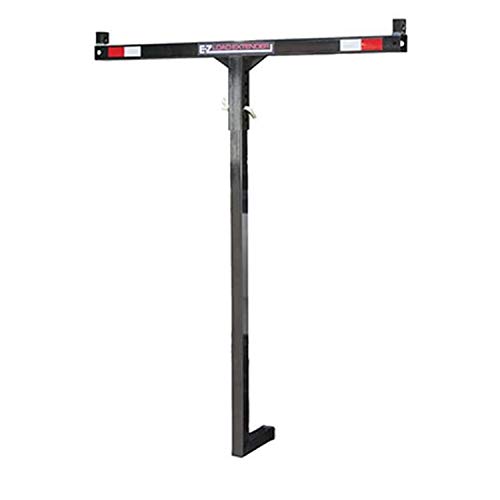 SEEK Steel Load Extender, Vertical or Horizontal Truck Bed Roof Rack E-Z Hitch Mount Cargo Extension 2 Inch Hitch Receiver, Black