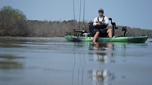 Wilderness Systems Radar 115 - Sit on Top Fishing Kayak - Premium Angler Kayak - Helix PD™ Pedal Drive System - 11.6 ft - Atomic