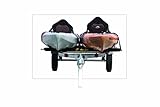 Ruff-Sport Trailer - Galvanized Finish for Kayak, Bicycle, and SUP