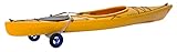 Seattle Sports Paddleboy Peanut Boat Cart End Cart for Kayaks and Canoes Solid Flat-Free Wheels