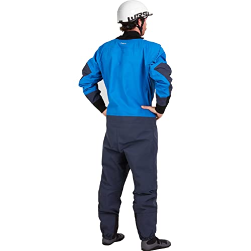 NRS Men's Nomad GORE-TEX Pro Semi-Dry Suit-Blue-M