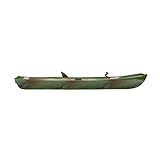 Pelican - Basscreek 100XP Fishing Kayak - Sit-On-Top Kayak - Lightweight one Person Kayak - 10 ft,Olive Camo