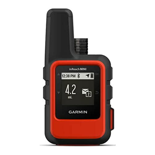 Garmin InReach Mini, Lightweight and Compact Satellite Communicator,