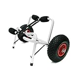 TMS CART-CANOE/KAYAK-KY001 New Jon Boat Kayak Canoe Carrier Dolly Trailer Tote Trolley Transport Cart Wheel