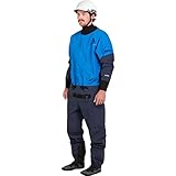 NRS Men's Nomad GORE-TEX Pro Semi-Dry Suit-Blue-M