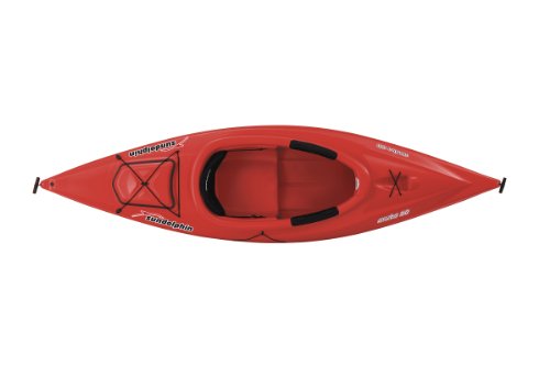 Sun Dolphin 51310 Aruba Sit-in Kayak (Red, 10-Feet)