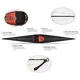 Oru Kayak Foldable Kayak Coast XT | Stable, Durable, Lightweight - Lake, River, and Ocean Kayaks - Advanced - Size (Unfolded): 16'2