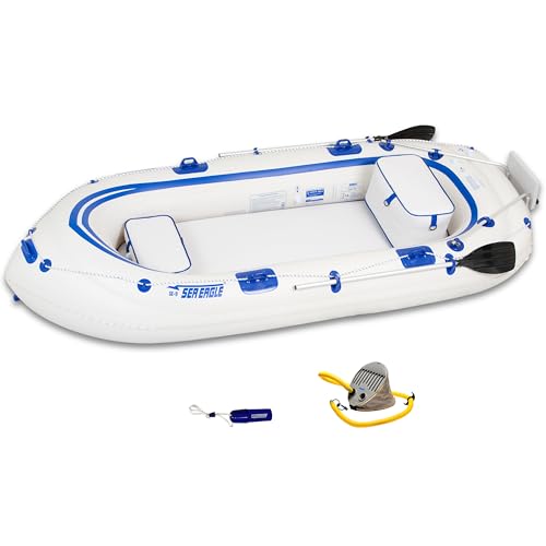 Sea Eagle SE9 Inflatable Motormount Boat - Fisherman's Dream Package