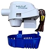 SAILFLO Automatic Bilge Pump for Boats 1100 GPH (1-1/8
