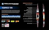 Wilderness Systems Tempest 170 | Sit Inside Touring Kayak | Adjustable Skeg - Phase 3 Air Pro Seating | 17' | Mango