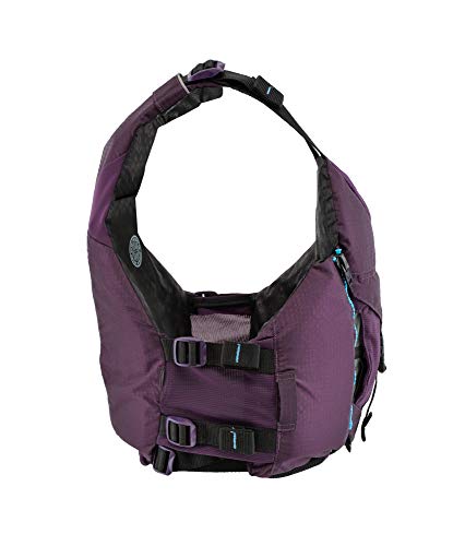 Astral Women's Layla Life Jacket PFD for Whitewater, Sea, Touring Kayaking, Stand Up Paddle Boarding, and Fishing, Eggplant, XS