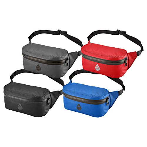 Skog Å Kust FannySåk Airtight & Waterproof Floating Waist Bag | for Kayaking, Rafting, Boating, Swimming, Camping, Hiking, Beach, Fishing | Blue