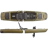 Point 65 Sweden Kingfisher Modular Fishing Kayak, Moss Green
