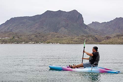 Perception Kayaks Hi Life 11 | Sit on Top Kayak - SUP/Paddleboard | Hybrid Boat with Seat Storage/Cooler | 11' | Dapper