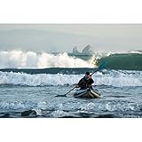 AQUAGLIDE Blackfoot Angler 130 Inflatable 13 FT Kayaks for Adults Packable Family Friendly 1 or 2 Rider Blow Up Technical Kayaking for Recreational Angling Fishing Hunting