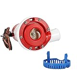 AIRTAK Bilge Pump for Boat DC12V 1500GPH Small Bilge Pump 12 Volt Electric Water Pump Low Noise with The Switch