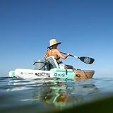 BOTE Deus Aero Inflatable Kayak for Adults & Kids Includes Travel Bag 1 Person Single Rider Blow Up Kayaking for Recreational Fishing Hunting Leisure Multiple Colors