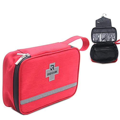 First Aid Kit,Professional Waterproof Premium Nylon First Aid Bag