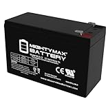ML9-12 - 12 Volt 9 AH, F2 Terminal, Rechargeable SLA AGM Battery,Pack of 1