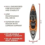 Old Town Sportsman BigWater PDL 132 Pedal Fishing Kayak (Ember Camo)