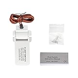 AIRTAK Bilge Pump for Boat DC12V 1500GPH Small Bilge Pump 12 Volt Electric Water Pump Low Noise with The Switch