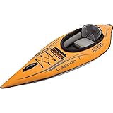 Advanced Elements Lagoon 1 Person Inflatable Kayak,Orange/Gray