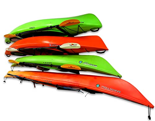 StoreYourBoard 4 Kayak Wall Mount Storage Rack