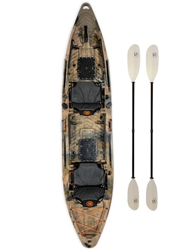 BKC TK122U 2 Or 3 Person Fishing Kayak