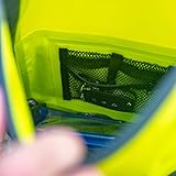 Aquapac Heavy Duty Waterproof Waist Pack Acid Green, Made in the UK, 3 Litre Capacity, Travel Essential, 5 Year Warranty, Hiking, Mountain Biking, Running Accessory