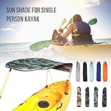 Lixada Kayak Boat Canoe Sun Shade Canopy for Single Person