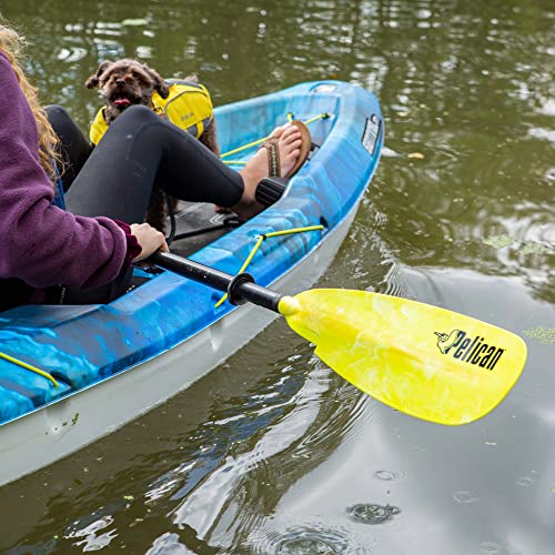 Pelican Sentinel 100X EXO Angler - Sit-on-top Kayak - Fishing Kayak - Lightweight one Person Kayak 10 ft - Neptune