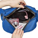 Skog Å Kust FannySåk Airtight & Waterproof Floating Waist Bag | for Kayaking, Rafting, Boating, Swimming, Camping, Hiking, Beach, Fishing | Blue