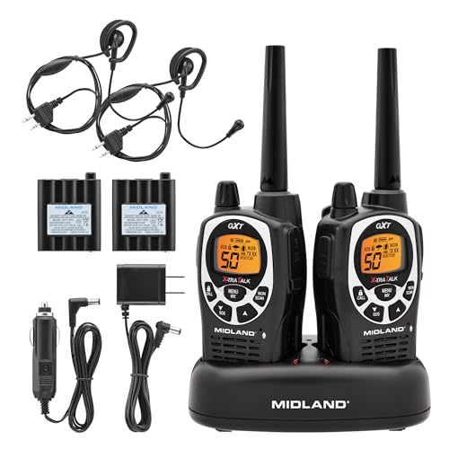 Midland GXT100VP4 - 50 Channel Waterproof GMRS Two-Way Radio