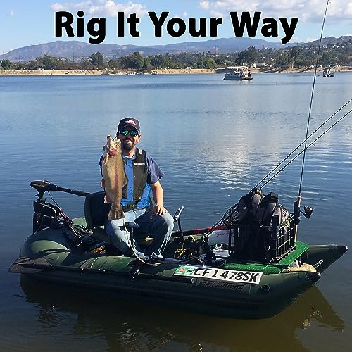 Sea Eagle 285 Inflatable Frameless Fishing Pontoon Boat - Pro Package