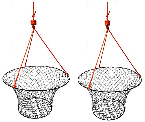 KUFA Sports Vinyl Coated Steel Ring Crab Trap