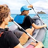 INTEX 2-Person Inflatable Kayak Set, Dakota K2 with 86in Oars and Pump