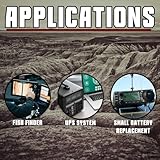 Dakota Lithium - 12V 10Ah LiFeP04 Deep Cycle Battery - 11 Year USA Warranty 2000+ Cycles - Built in BMS - For Ice Fishing, Kayaks, Fish Finders and More