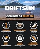 Driftsun Rover Inflatable Kayak - White Water Kayaks for 1 and 2 Person, High Pressure Dropstitch Floor Kayak for Adults with Padded Seats, Action Cam Mount, Aluminum Paddles and Quick Inflate Pump