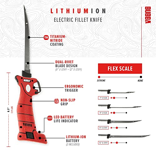 BUBBA Li-Ion Cordless Electric Fillet Knife