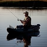 Lifetime Sport Fisher Tandem Kayak with Paddles and Backrest, Camouflage