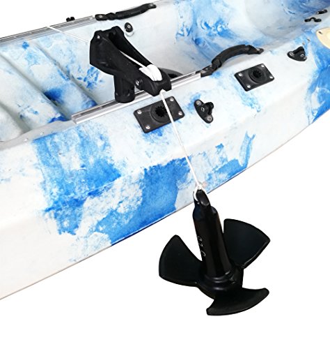 Brocraft Anchor Lock System with Fishing Kayak Track Adaptor/Kayak Track Anchor System