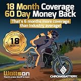 CB CHROMEBATTERY 12V 7AH Sealed Lead Acid (SLA) Rechargeable Battery – F1 Terminal – Deep Cycle Design – for UPS, Alarm Systems, Emergency Lighting, Scooters, Ride-On Toys, Solar & More