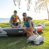 INTEX 2-Person Inflatable Kayak Set, Dakota K2 with 86in Oars and Pump